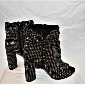 Giani Bini Mareesha Jeweled Peep Shooties